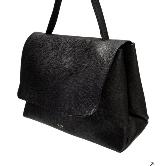 Khaite Black Leather Lia Bag Lrge - Picture 3 of 3